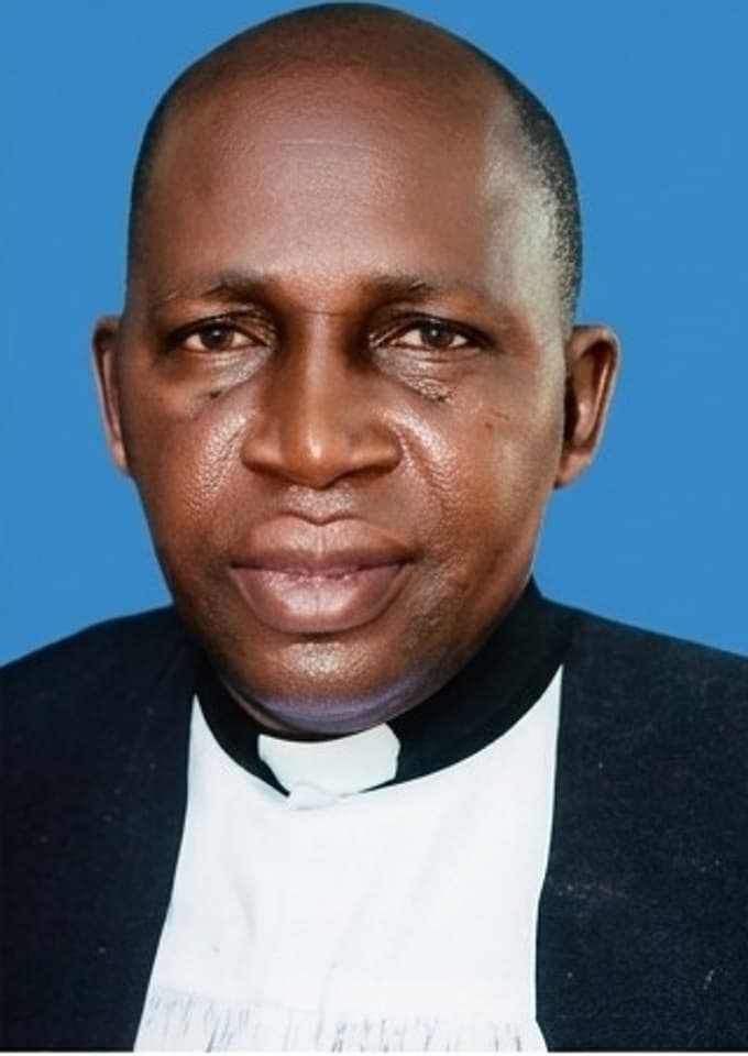 Official Clerical Studio Portrait
